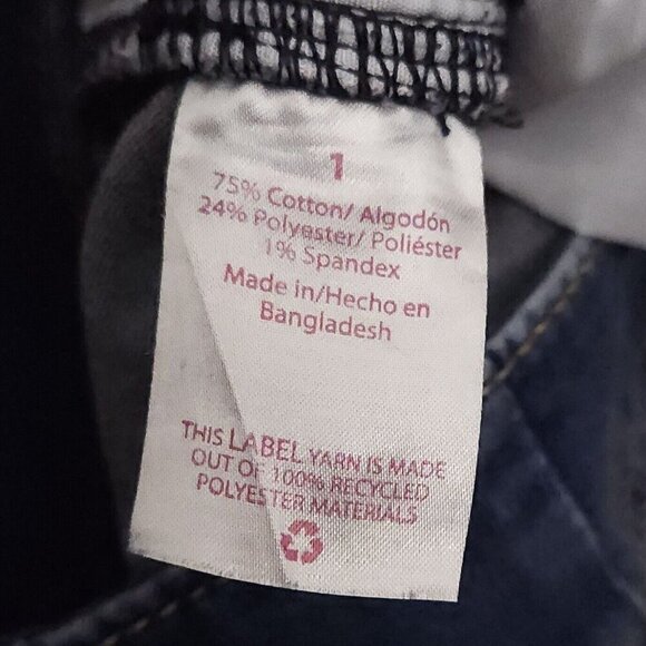 No Boundaries Girls Juniors Stretchy Denim Shorts 1 - Picture 4 of 5